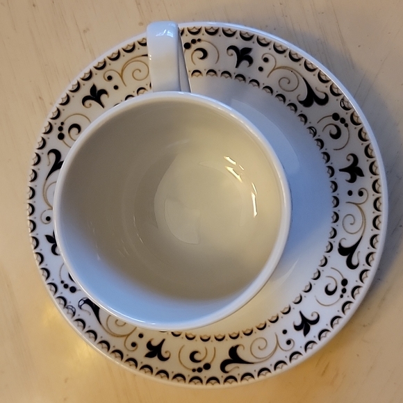 tognana Dining Set Of 2 Vintage Tognana Espresso Cups And Saucers Poshmark